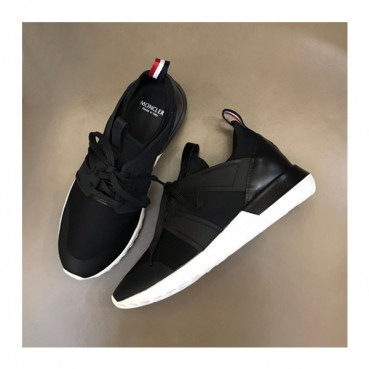 몽클레어 남성 블랙 스니커즈 - Moncler Mens Black Sneakers 