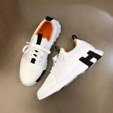 에르메스 남성 화이트 스니커즈 - Hermes Mens White Sneakers 