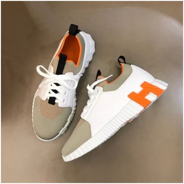 에르메스 남성 화이트 스니커즈 - Hermes Mens White Sneakers 