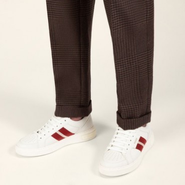 발리 남성 화이트 스니커즈 - Bally Mens White Sneakers 