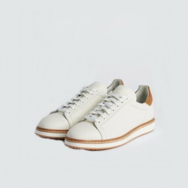 브루넬로쿠치넬리 남성 화이트 스니커즈 - Brunello Cucinelli Mens White Sneakers 