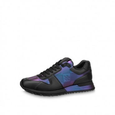 루이비통 남성 블랙 스니커즈 - Louis vuitton Mens Black Sneakers 