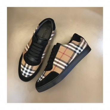 버버리 남성 카멜 스니커즈 - Burberry Mens Camel Sneakers 