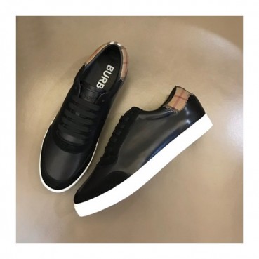 버버리 남성 블랙 스니커즈 - Burberry Mens Black Sneakers 