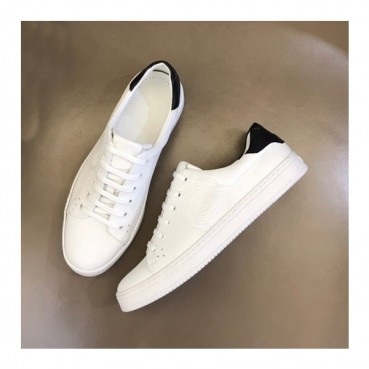 벨루티 남성 시그니처 화이트 스니커즈 - Berluti Mens White Sneakers 