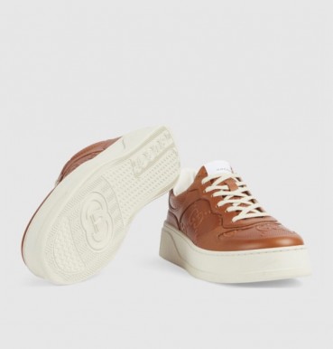 구찌 남/녀 브라운 스니커즈 - Gucci Unisex Brown Sneakers 