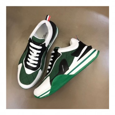 톰포드 남성 캐쥬얼 그린 스니커즈 - Tom Ford Mens Green Sneakers 