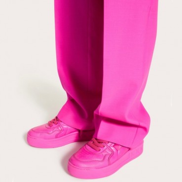 발렌티노 남/녀 모던 핑크 스니커즈 - Valentino Unisex Pink Sneakers 