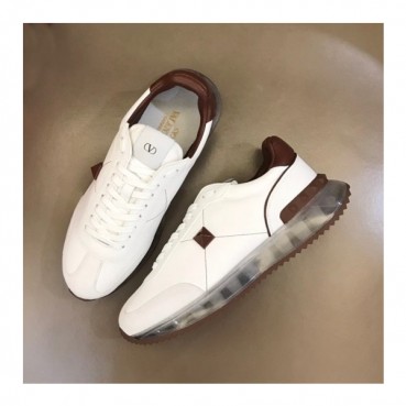 발렌티노 남/녀 모던 브라운 스니커즈 - Valentino Unisex Brown Sneakers 