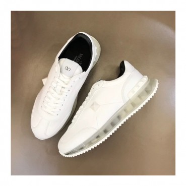 발렌티노 남/녀 모던 화이트 스니커즈 - Valentino Unisex White Sneakers 