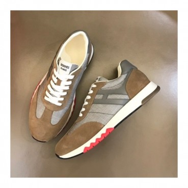에르메스 남성 그레이 스니커즈 - Hermes Mens Gray Sneakers 