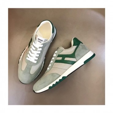 에르메스 남성 그린 스니커즈 - Hermes Mens Green Sneakers 