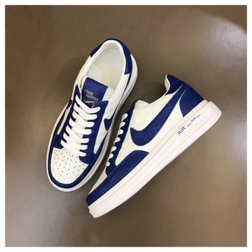 루이비통 남성 블루 스니커즈 - Louis vuitton Mens Blue Sneakers 