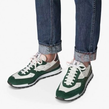 벨루티 남성 Fast Track  그린 스니커즈 - Berluti Mens Green Sneakers 