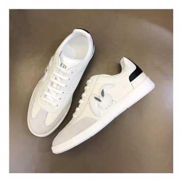 디올 남성 화이트 스니커즈 - Dior Mens White Sneakers 