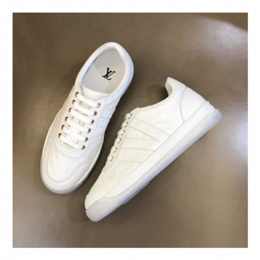 루이비통 남성 그린 스니커즈 - Louis vuitton Mens Green Sneakers 