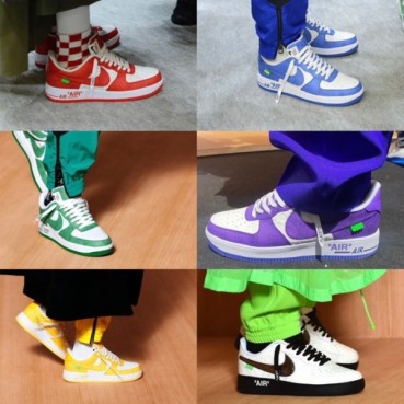 루이비통 남성 퍼플 스니커즈 - Louis vuitton Mens Purple Sneakers 