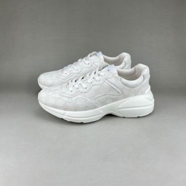 구찌 남/녀 화이트 GG 슈프림 - Gucci Unisex White GG Supreme 