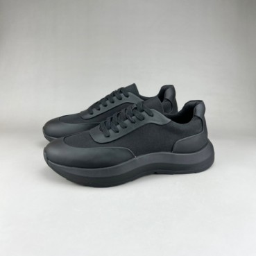 에르메스 남성 클래식 블랙 스니커즈 - Hermes Mens Black Sneakers 