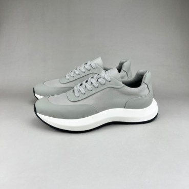 에르메스 남성 클래식 그레이 스니커즈 - Hermes Mens Gray Sneakers 