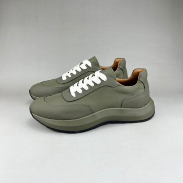 에르메스 남성 클래식 올리브 스니커즈 - Hermes Mens Olive Sneakers 