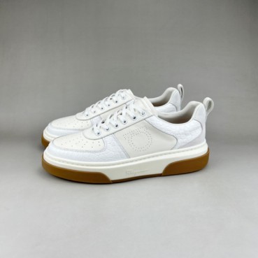 페라가모 남성 화이트 스니커즈 - Ferragamo Mens White Sneakers 