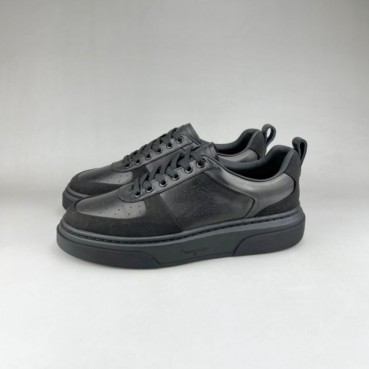 페라가모 남성 블랙 스니커즈 - Ferragamo Mens Black Sneakers 