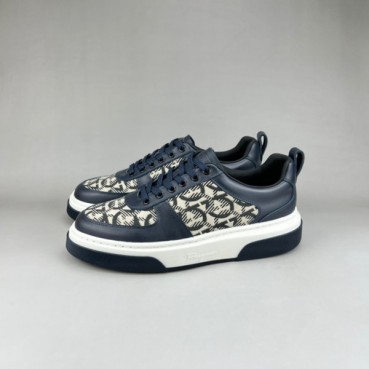 페라가모 남성 네이비 스니커즈 - Ferragamo Mens Navy Sneakers 