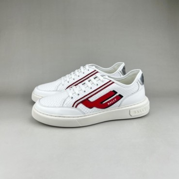 발리 남성 화이트 스니커즈 - Bally Mens White Sneakers 