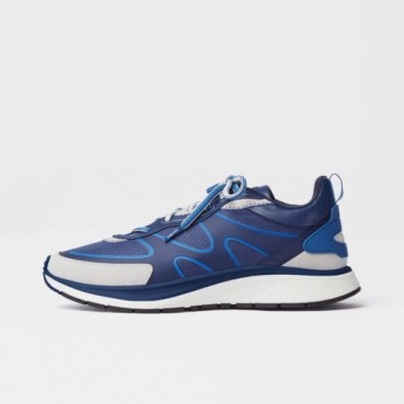 에르메네질도 제냐 남성 블루 스니커즈 - Ermenegildo Zegna Mens Blue Sneakers 