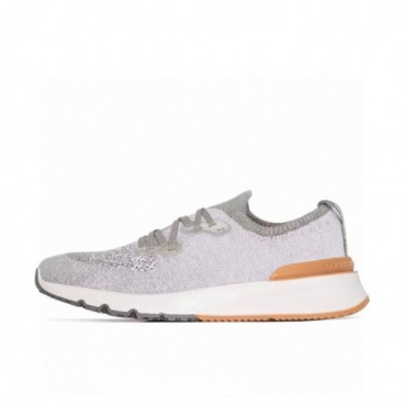 브루넬로쿠치넬리 남성 그레이 스니커즈 - Brunello Cucinelli Mens Gray Sneakers 