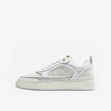 발망 남성 트렌디 화이트 스니커즈 - Balmain Mens White Sneakers 