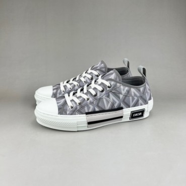 디올 남/녀 그레이 스니커즈 - Dior Unisex Gray Sneakers 