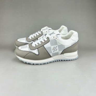 루이비통 남성 그레이 스니커즈 - Louis vuitton Mens Gray Sneakers 