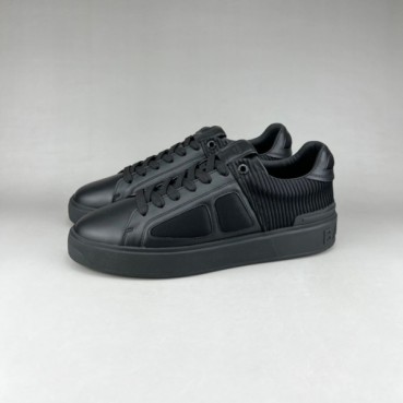 발망 남성 트렌디 블랙 스니커즈 - Balmain Mens Black Sneakers 