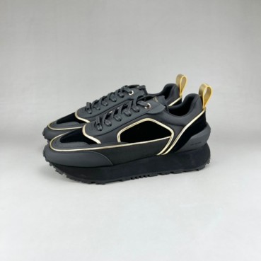 발망 남성 트렌디 블랙 스니커즈 - Balmain Mens Black Sneakers 