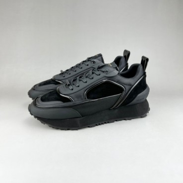 발망 남성 트렌디 블랙 스니커즈 - Balmain Mens Black Sneakers 