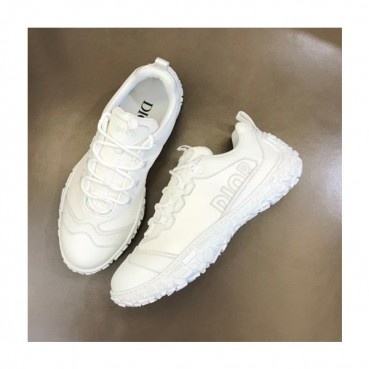 디올 남성 화이트 스니커즈 - Dior Mens White Sneakers 