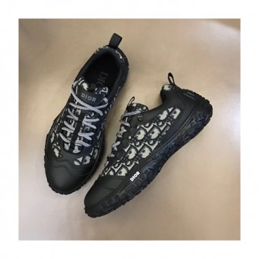 디올 남성 블랙 스니커즈 - Dior Mens Black Sneakers 