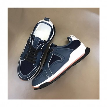 에르메네질도 제냐 남성 네이비 스니커즈 - Ermenegildo Zegna Mens Navy Sneakers 
