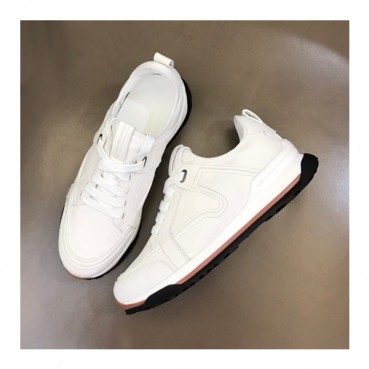 에르메네질도 제냐 남성 화이트 스니커즈 - Ermenegildo Zegna Mens White Sneakers 