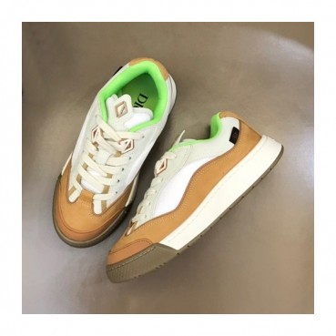 디올 남/녀 카멜 스니커즈 - Dior Unisex Camel Sneakers 