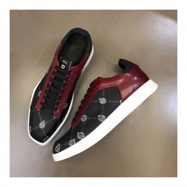 벨루티 남성 버건디 스니커즈 - Berluti  Mens Burgundy Sneakers 