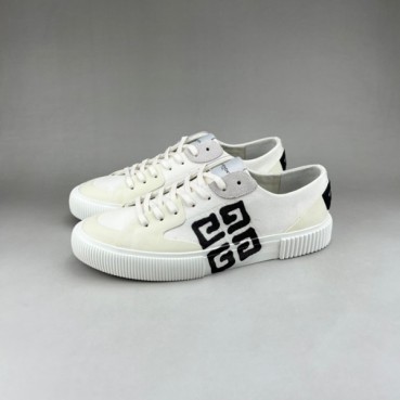 지방시 남성 클래식 화이트 스니커즈 - Givenchy Mens White Sneakers 