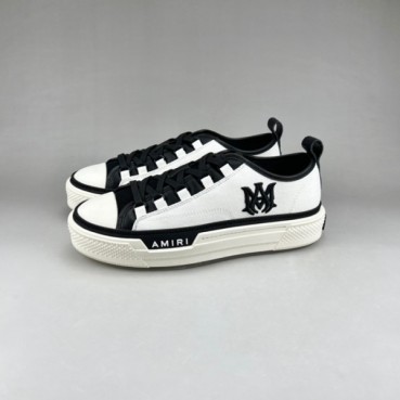 아미리 남/녀 화이트 스니커즈 - Amiri Unisex White Sneakers 