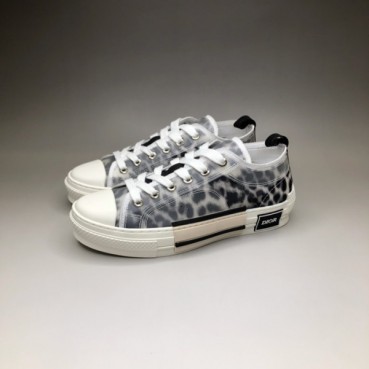 디올 남/녀 블랙 스니커즈 - Dior Unisex Black Sneakers 