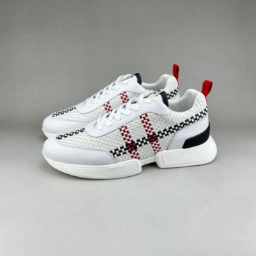 에르메스 남성 클래식 화이트 스니커즈 - Hermes Mens White Sneakers 