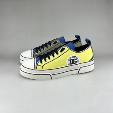 돌체앤가바나 남성 클래식 옐로우 스니커즈 - Dolce&Gabbana Mens Yellow Sneakers 