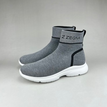 에르메네질도 제냐 남성 그레이 스니커즈 - Ermenegildo Zegna Mens Gray Sneakers 