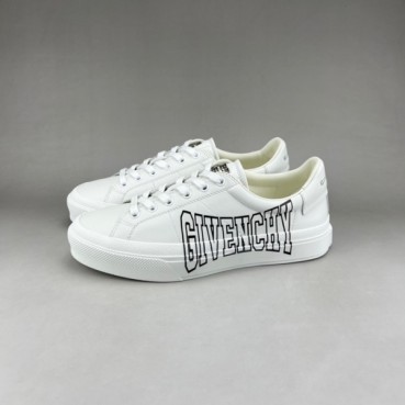 지방시 남성 클래식 화이트 스니커즈 - Givenchy Mens White Sneakers 